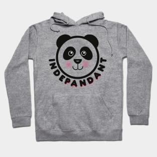 Indepandant Panda Pun Hoodie